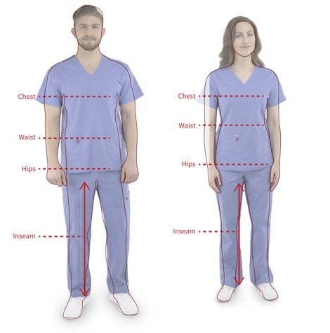 Beyond Scrubs Size Chart