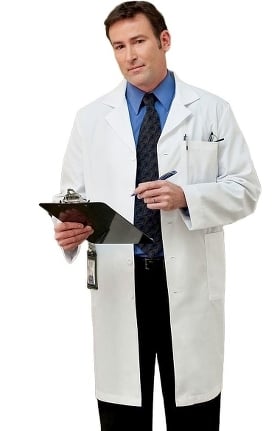 META Labwear Men's Classic 40" Lab Coat
