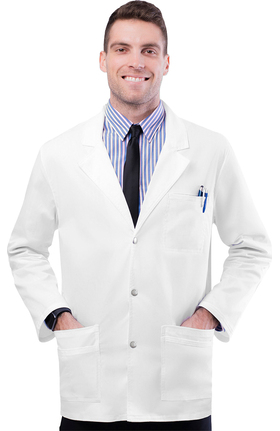 Universal Lab Coats by Adar Men's Snap Front 31" Lab Coat