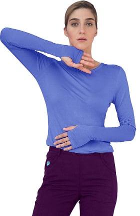 Indulgence by Adar Women's Long Sleeve Luxury T-Shirt