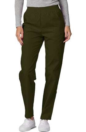Universal Basics by Adar Women's Patch Pocket Cargo Scrub Pants