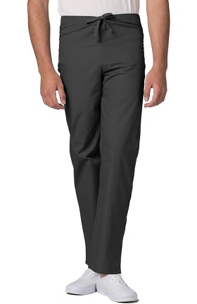 Universal Basics by Adar Unisex Drawstring Solid Scrub Pants