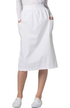 Universal Basics by Adar Women's A-Line Patch Pocket Scrub Skirt
