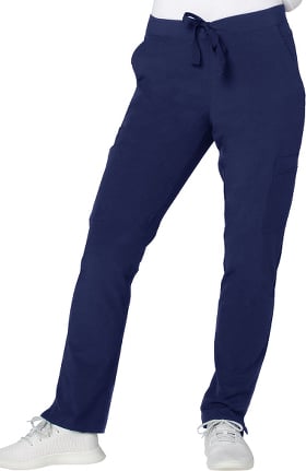 Addition by Adar Women's Skinny Leg Cargo Scrub Pant
