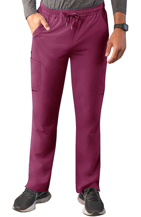 Addition by Adar Men's Slim Leg Cargo Scrub Pant