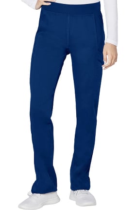 Responsive by Adar Women's Elastic Waistband Skinny Track Scrub Pant