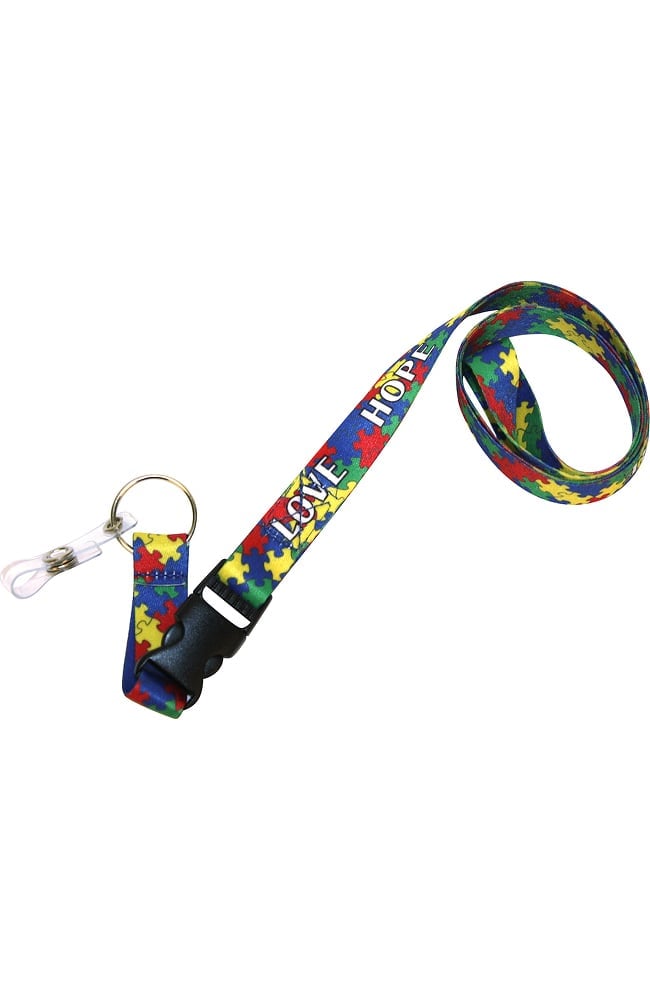 Scrub Stuff Autism Awareness Lanyard | allheart.com