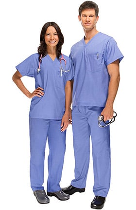 Safety Weave™ Antimicrobial Basics by AFS Unisex Scrub Set