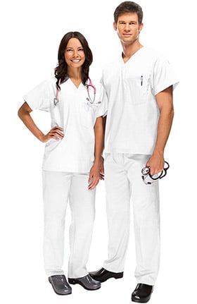 Safety Weave™ Antimicrobial Basics by AFS Unisex Scrub Set