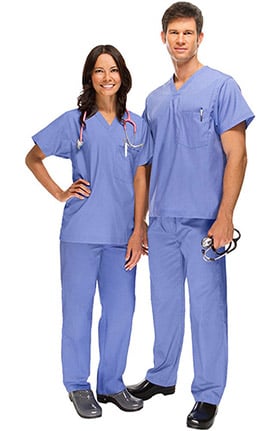 Safety Weave™ Antimicrobial Stretch Classics by AFS Unisex Scrub Set