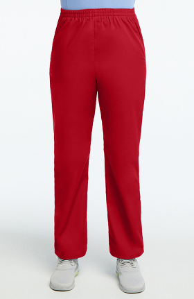 Basics by allheart Women's Elastic Waist Scrub Pant