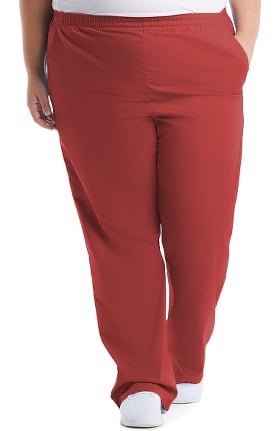 Basics by allheart Women's Elastic Waist Scrub Pant