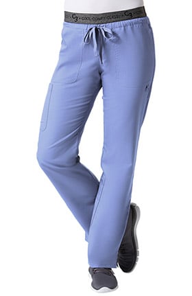 C3 by allheart Women's COOLMAX® Logo Elastic Waistband Scrub Pant