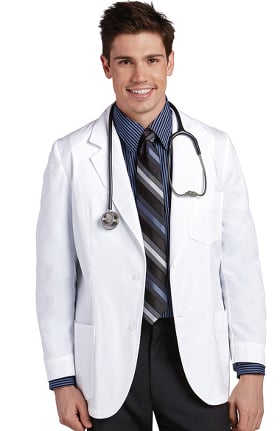 Lab Coats by Barco Uniforms Men's 30" Consultation Lab Coat