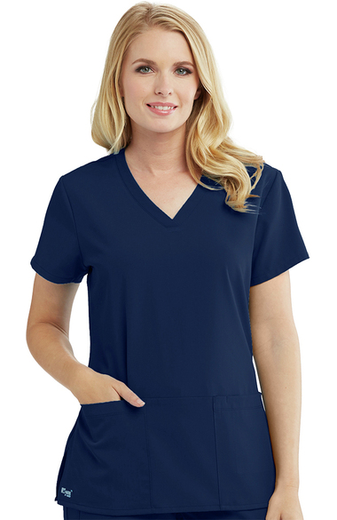 Signature by Grey's Anatomy™ Women's V-Neck Solid Scrub Top | allheart.com