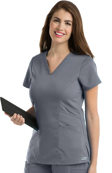 Grey's Anatomy™ Women's V-Neck Solid Scrub Top | allheart.com