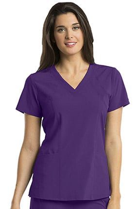 Barco One™ Women's V-Neck Solid Scrub Top
