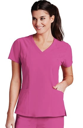 Clearance Barco One™ Women's V-Neck Solid Scrub Top