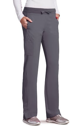 Barco One™ Women's Knit Waistband Cargo Track Scrub Pant