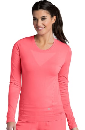 Barco One™ Women's Long Sleeve Seamless Solid T-Shirt