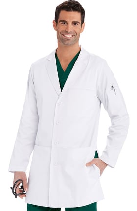 B1 Team by Barco Uniforms Men's 36" 4 Pocket Welt Lab Coat