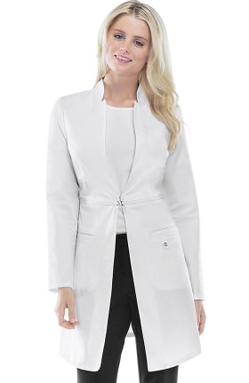 Luxe by Cherokee Women's Zip Away 32" Lab Coat