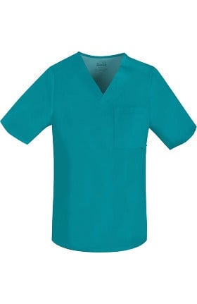 Luxe by Cherokee Men's V-Neck Scrub Top