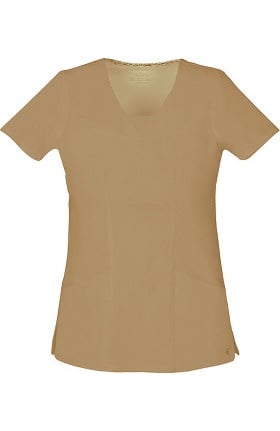 Clearance Picture Perfect by heartsoul Women's Serenity V-Neck Solid Scrub Top