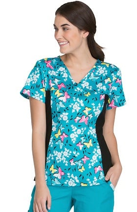 Cherokee Print Scrub Tops | allheart.com