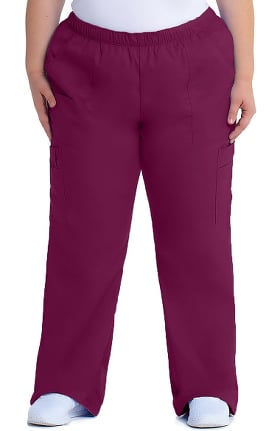 Core Stretch by Cherokee Workwear Women's Elastic Waist Scrub Pant