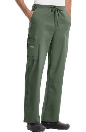 Core Stretch by Cherokee Workwear Unisex Drawstring Cargo Scrub Pant