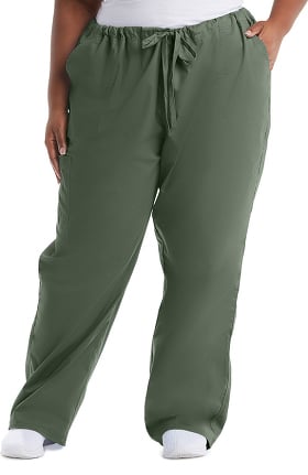 Core Stretch by Cherokee Workwear Unisex Drawstring Cargo Scrub Pant