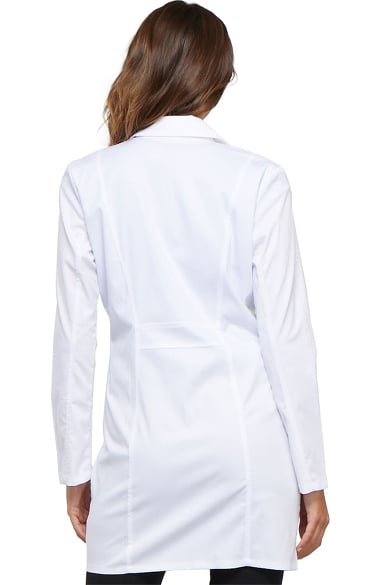 4439 Cherokee Women/'s New Workwear Long Sleeve Button Front New Lab Coat