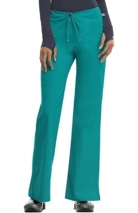 code happy Women's Mid-Rise Drawstring Scrub Pant