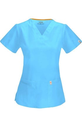 Clearance code happy Women's Princess Seam V-Neck Scrub Top