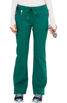 Clearance code happy Women's Mid Rise Mod Flare Leg Pant