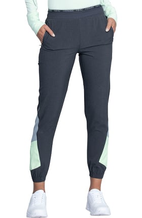 Infinity by Cherokee Women's Color Block Jogger Scrub Pant