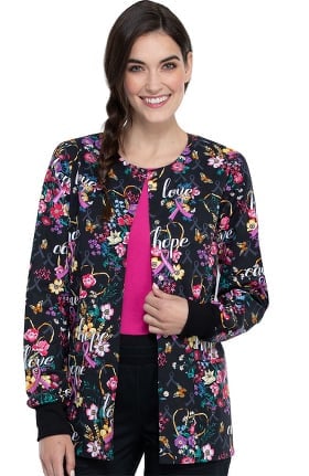 printed lab coats