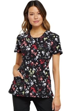 Cherokee Print Scrub Tops | allheart.com