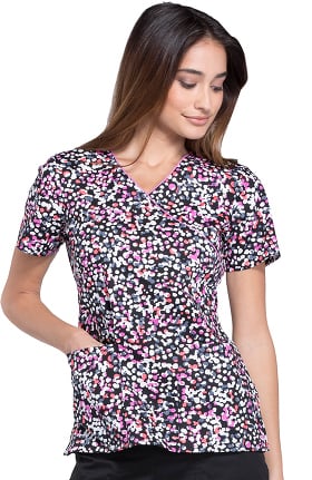 Cherokee Print Scrub Tops | allheart.com