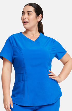 Infinity by Cherokee Women's V-Neck Solid Scrub Top