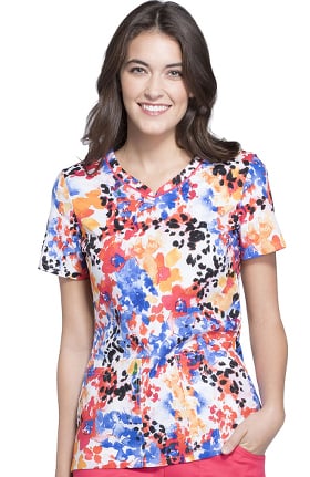 Cherokee Print Scrub Tops | allheart.com