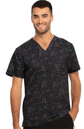 Men's Scrub Print Tops | allheart.com