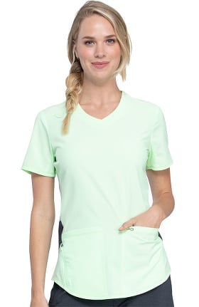 Infinity by Cherokee Women's Comfort Solid Scrub Top