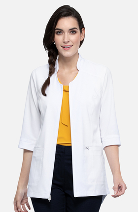 Infinity by Cherokee Women's Zip Front Tunic Jacket