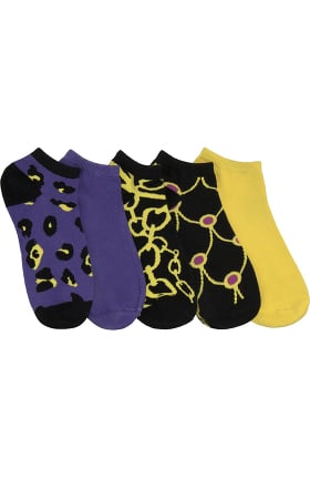 Footwear by Cherokee Women's No Show Socks 5 Pack