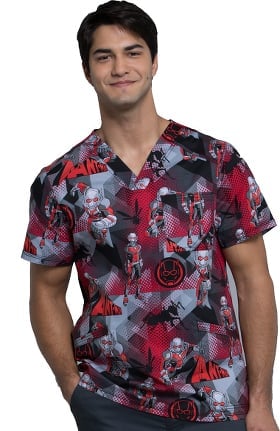 Men's Scrub Print Tops | allheart.com