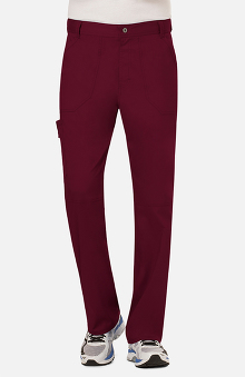 Revolution by Cherokee Workwear Men's Zip Fly Cargo Scrub Pant