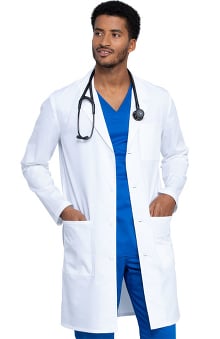 Revolution Tech by Cherokee Workwear Men's 40 Notch Lapel Lab Coat