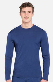 Professionals by Cherokee Workwear Men's Long Sleeve Solid Underscrub T-Shirt